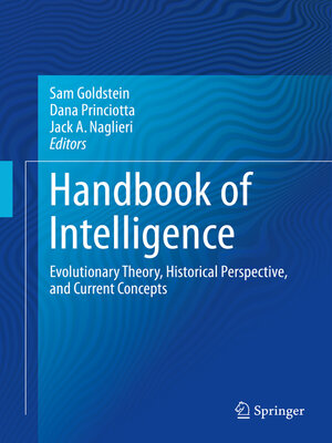 cover image of Handbook of Intelligence